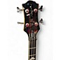 Used B.C. Rich Platinum Series Mockingbird Trans Black Electric Bass Guitar