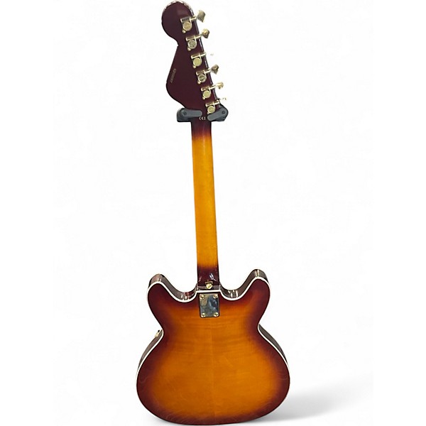 Used Hagstrom Viking II '67 Reissue Tobacco Sunburst Hollow Body Electric Guitar