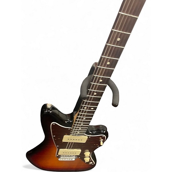 Used Fender American Performer Jazzmaster 3 Color Sunburst Solid Body Electric Guitar