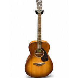 Used Yamaha FS800 Tinted Natural Acoustic Guitar