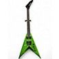 Used Kramer Vanguard Signature Alien Tech Green Solid Body Electric Guitar thumbnail