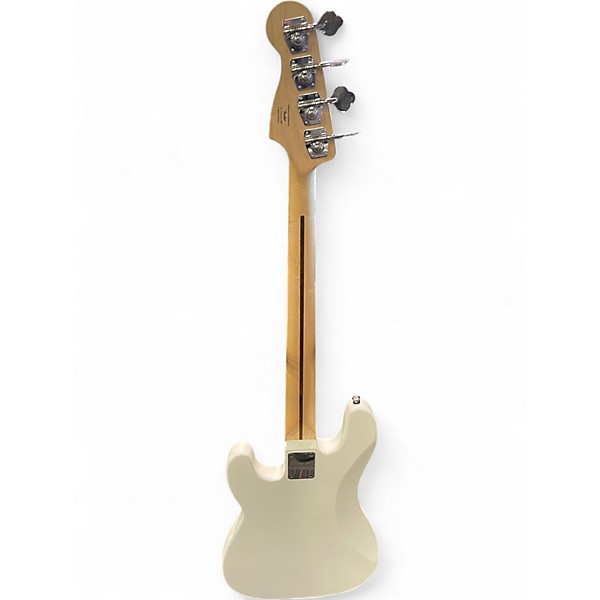 Used Squier Affinity Precision Bass Olympic White Electric Bass Guitar