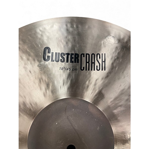Used Zildjian 18in K Cluster Crash Cymbal