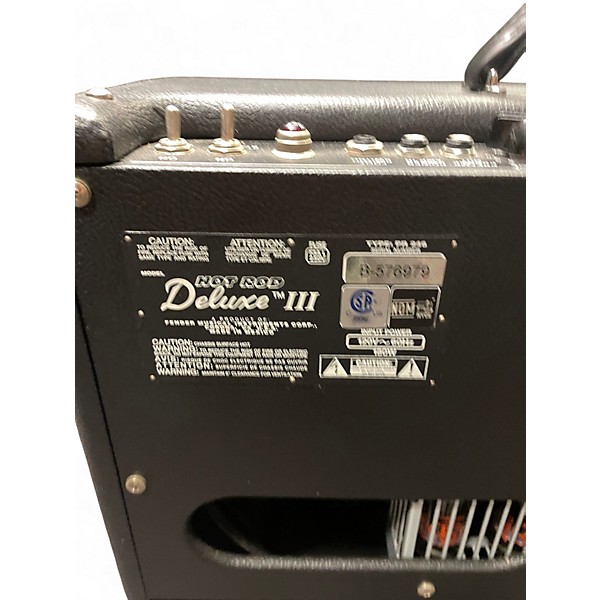 Used Fender Hot Rod Deluxe III 40W 1x12 Tube Guitar Combo Amp