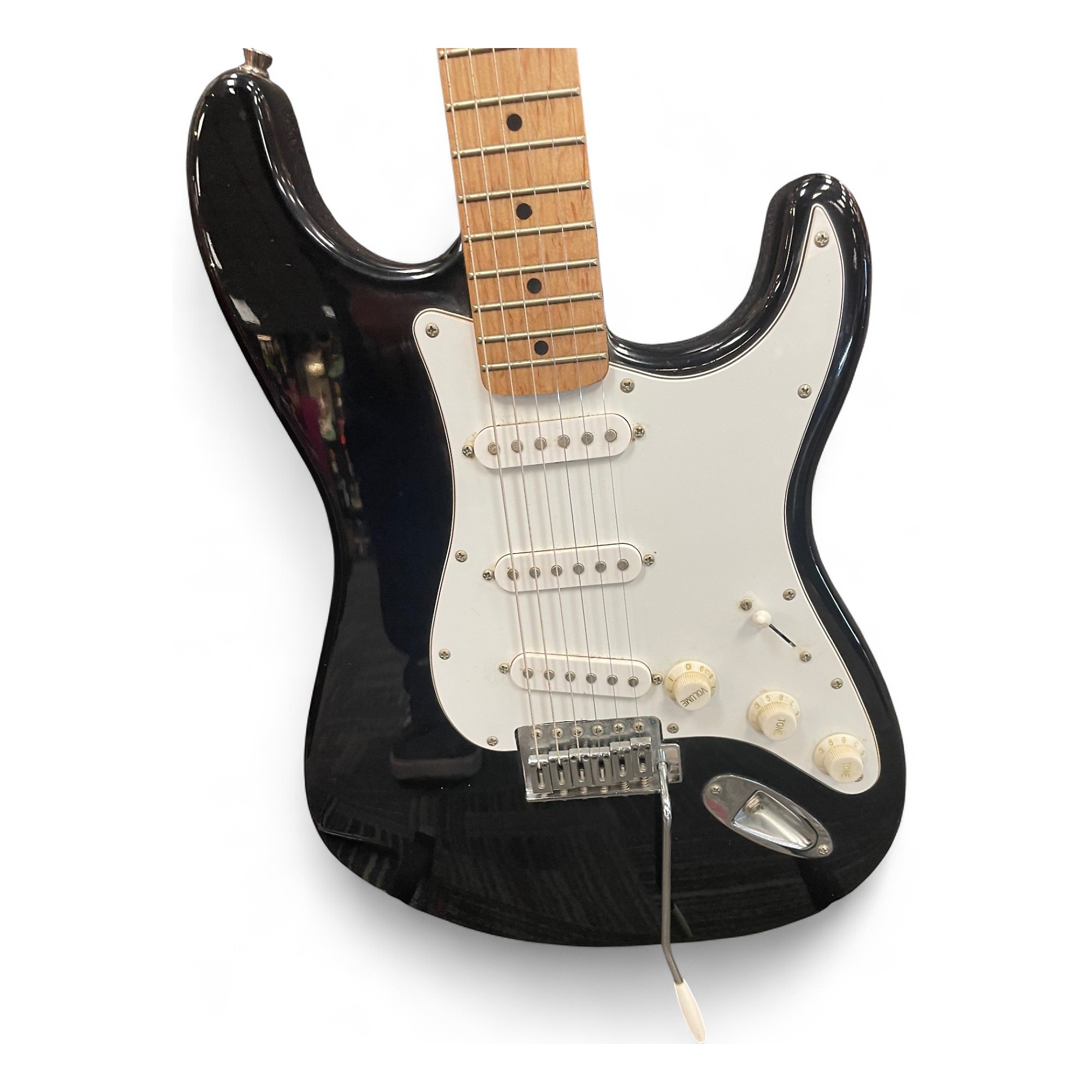 ギター Squier Fender Affinity Starcaster Black Squier Affinity Starcaster - Black | Sweetwater