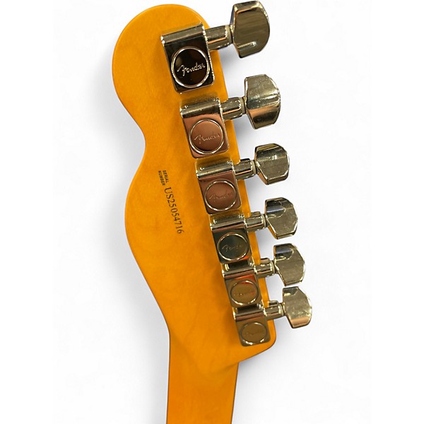 Used Fender American Professional II Telecaster 2 Tone Sunburst Solid Body Electric Guitar