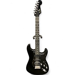Used Fender Limited Edition Player Stratocaster HSS Black Solid Body Electric Guitar