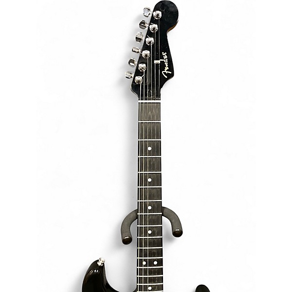 Used Fender Limited Edition Player Stratocaster HSS Black Solid Body Electric Guitar