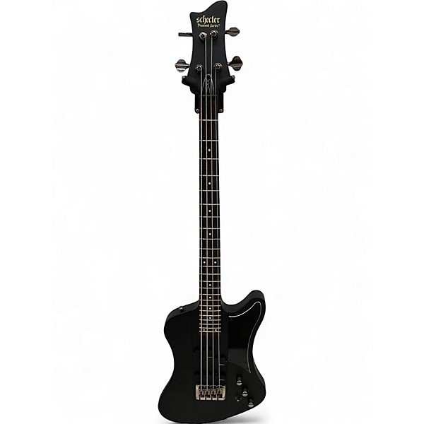 Used Schecter Guitar Research Nikki Sixx Signiture Bass Black Electric Bass Guitar