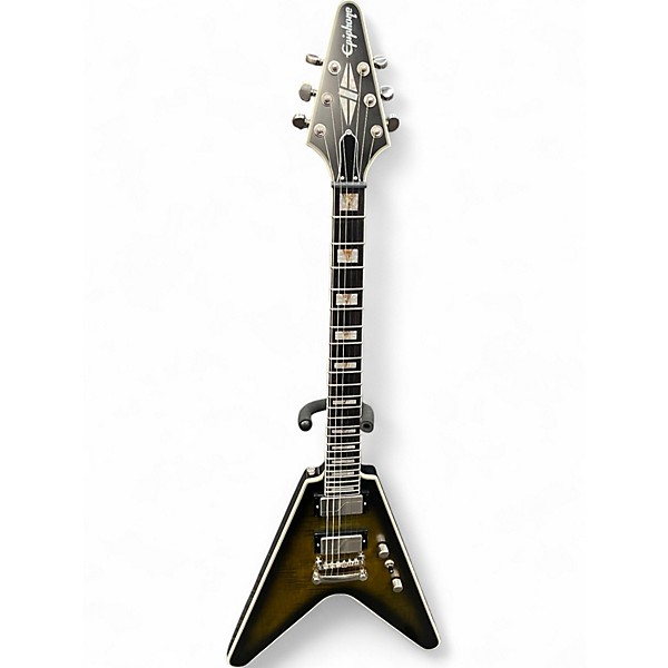 Used Epiphone PROPHECY FLYING V YELLOW TIGER AGED Solid Body Electric Guitar