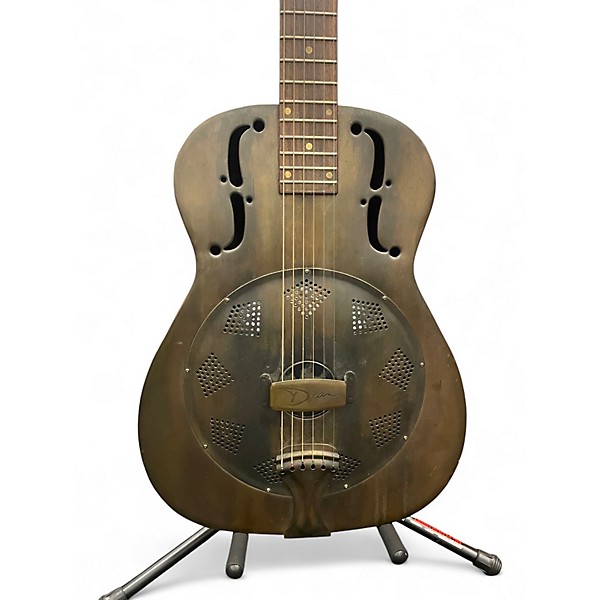 Used Dean RESONATOR HEIRLOOM BRASS BRASS Resonator Guitar