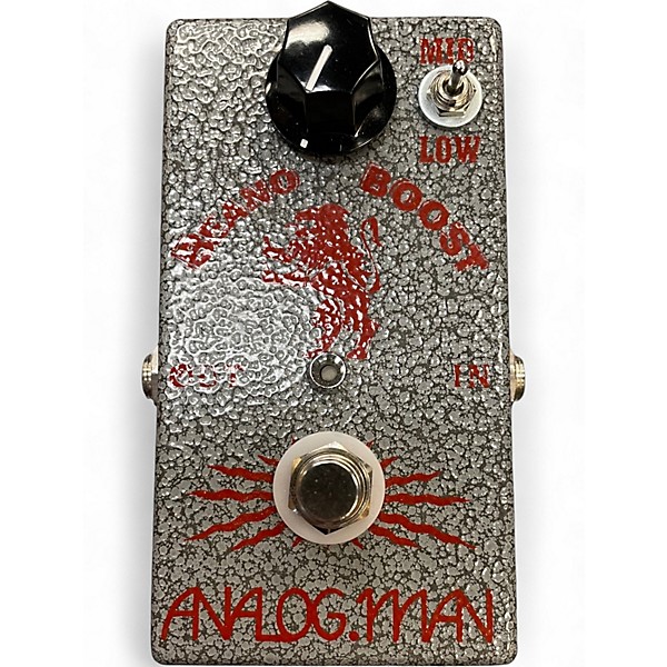 Used Analogman BEANO BOOST Effect Pedal