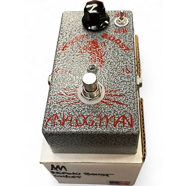 Used Analogman BEANO BOOST Effect Pedal