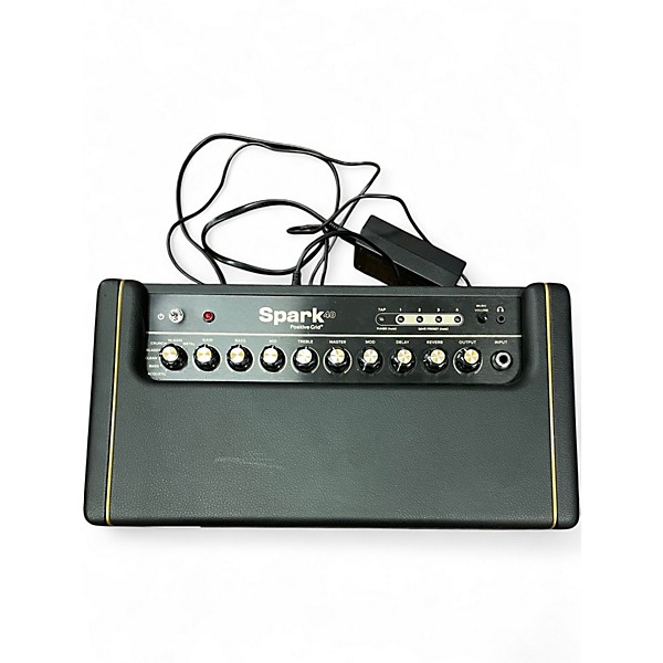 Used Positive Grid spark 40 Guitar Combo Amp