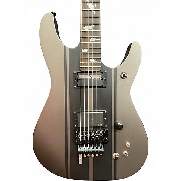 Used Schecter Guitar Research DJ Ashba Signature Satin Gray Solid Body Electric Guitar