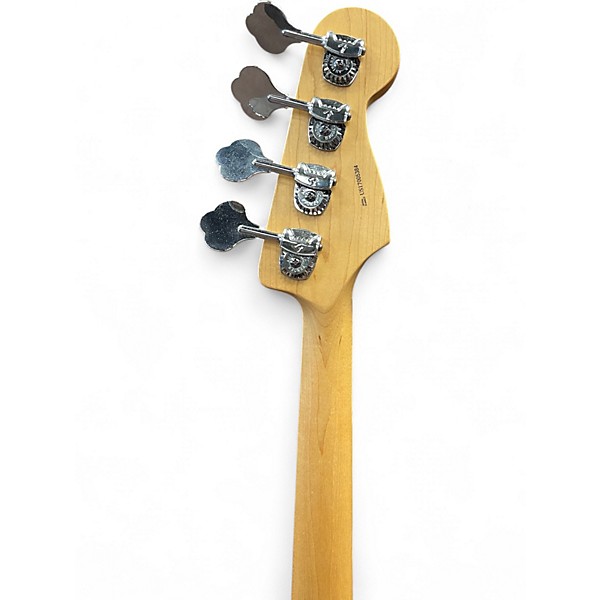 Used Fender American Standard Jazz Bass Left Handed 2 Color Sunburst Electric Bass Guitar