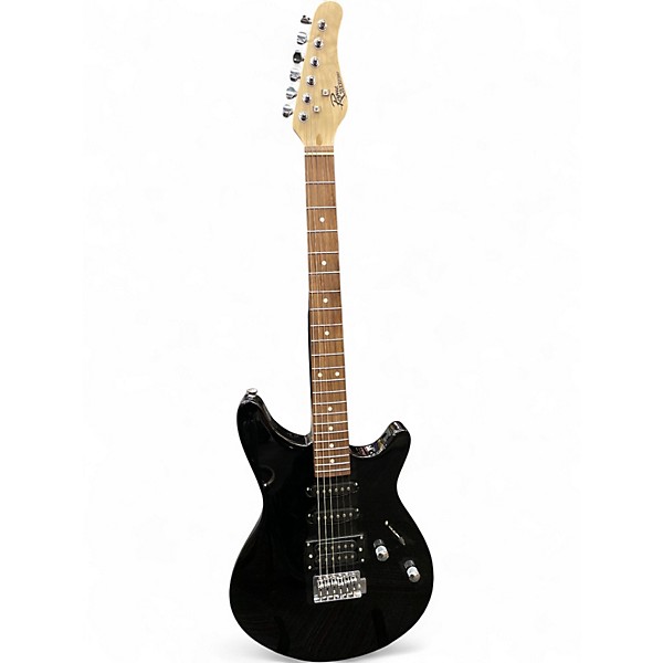 Used Rogue ROCKETEER Black Solid Body Electric Guitar