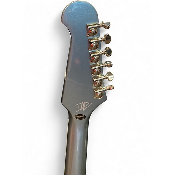 Used Epiphone DAVE GROHL DG-335 Pelham Blue Hollow Body Electric Guitar