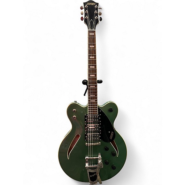 Used 2022 Gretsch Guitars  G2627T Streamliner Center Block Cateye 3-Pickup  Georgia Green Hollow Body Electric Guitar