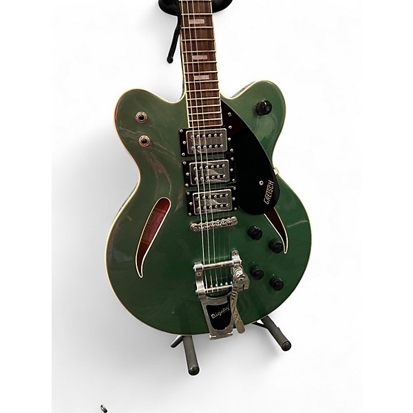 Used 2022 Gretsch Guitars  G2627T Streamliner Center Block Cateye 3-Pickup  Georgia Green Hollow Body Electric Guitar