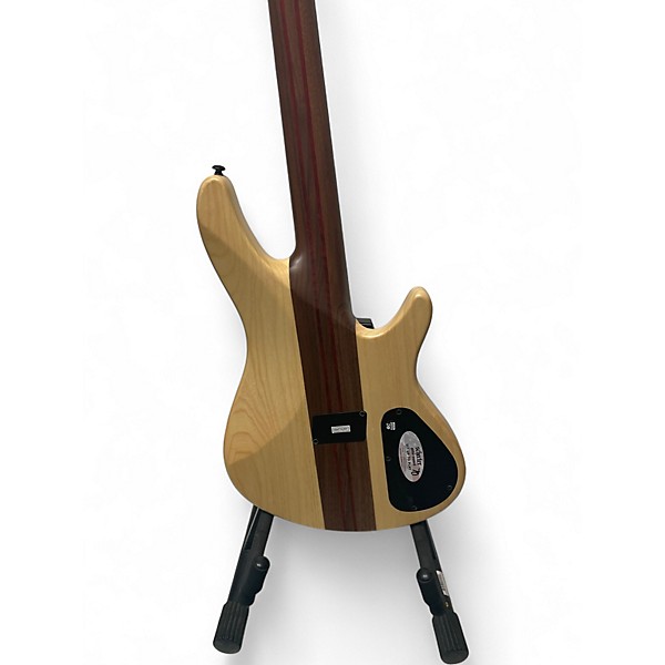 Used Schecter Guitar Research CB4 Trans Black Electric Bass Guitar