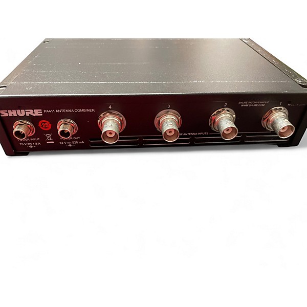 Used Shure PSM 300 Four Port Antenna Combiner PA411 Wireless System