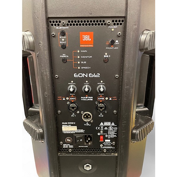 Used JBL eon 612 speaker Powered Speaker