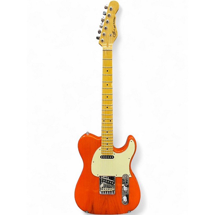 Used G&L Tribute ASAT Classic Trans Orange Solid Body