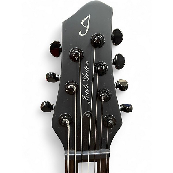 Used Jericho Guitars AVENGER 7 Black Solid Body Electric Guitar