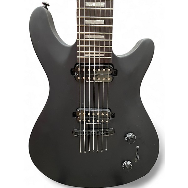 Used Jericho Guitars AVENGER 7 Black Solid Body Electric Guitar