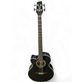 Used Takamine EG512CG Black Acoustic Bass Guitar
