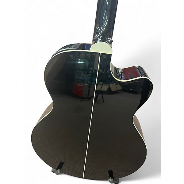 Used Takamine EG512CG Black Acoustic Bass Guitar