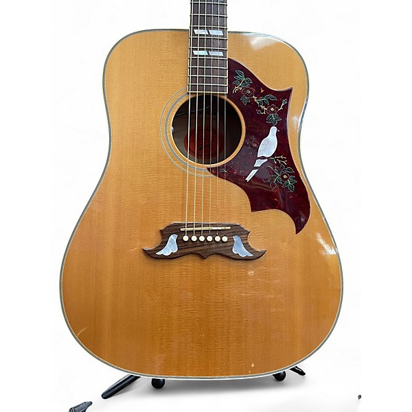 Used Gibson Dove Natural Acoustic Electric Guitar