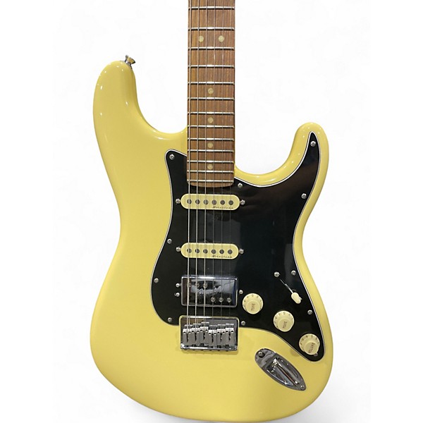 Used Fender Player Plus Stratocaster Cream Solid Body Electric Guitar