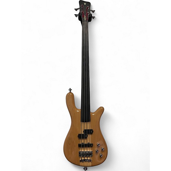 Used Warwick Streamer Rockbass NT-4 Natural Electric Bass Guitar