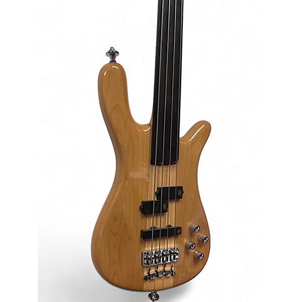 Used Warwick Streamer Rockbass NT-4 Natural Electric Bass Guitar
