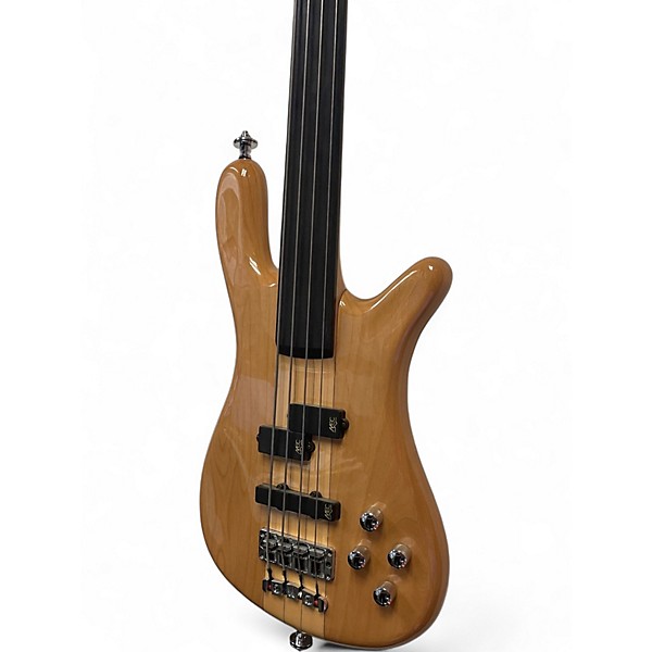 Used Warwick Streamer Rockbass NT-4 Natural Electric Bass Guitar