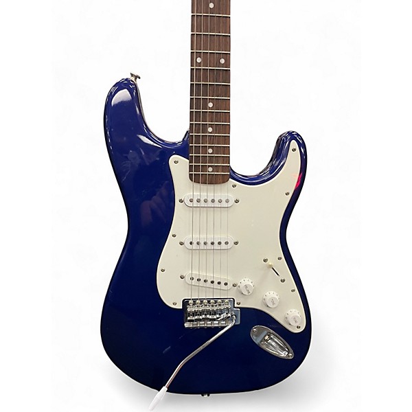 Used Squier Affinity Stratocaster Blue Solid Body Electric Guitar