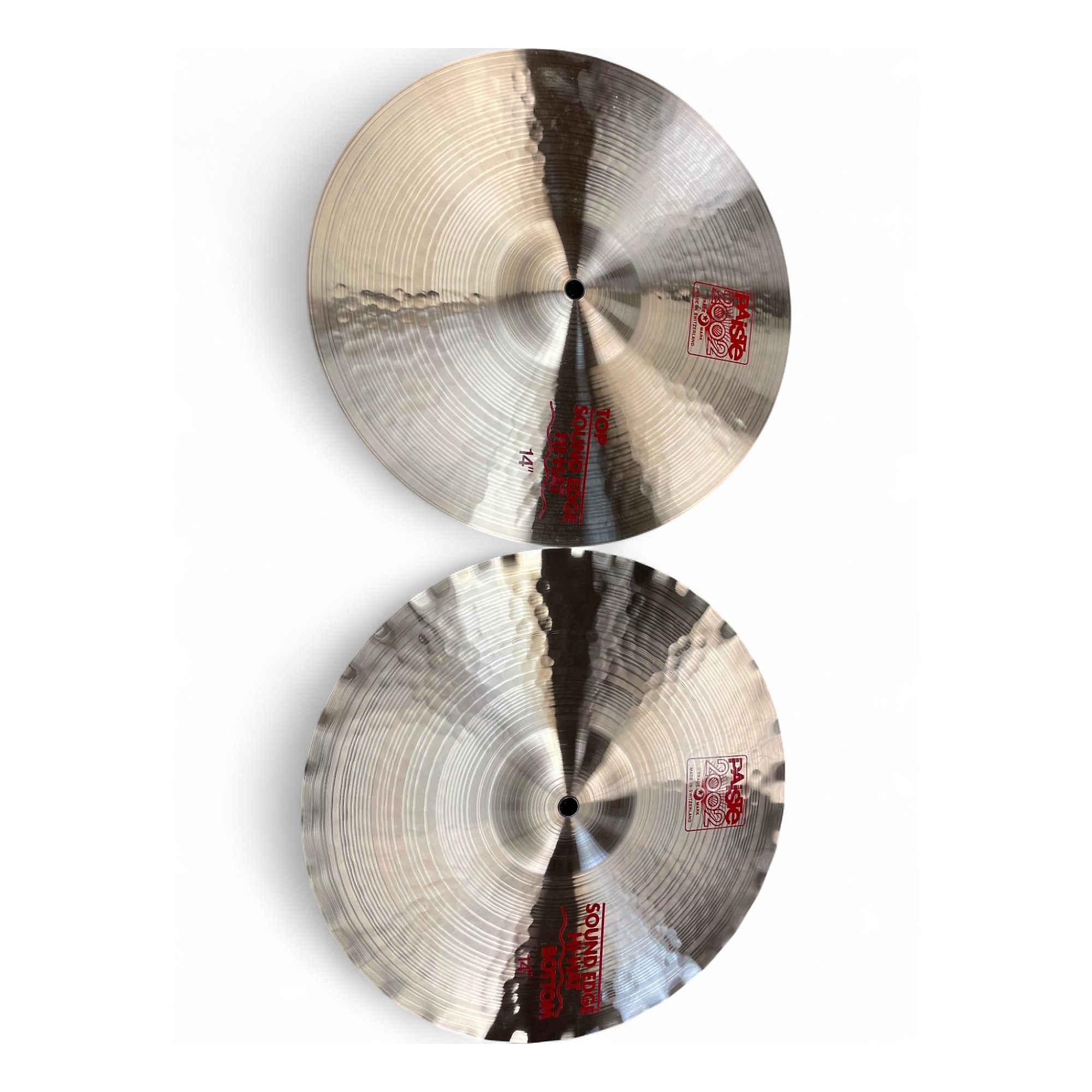 Used Paiste 14in 2002 Sound Edge Hi Hat Cymbal 33 | Guitar