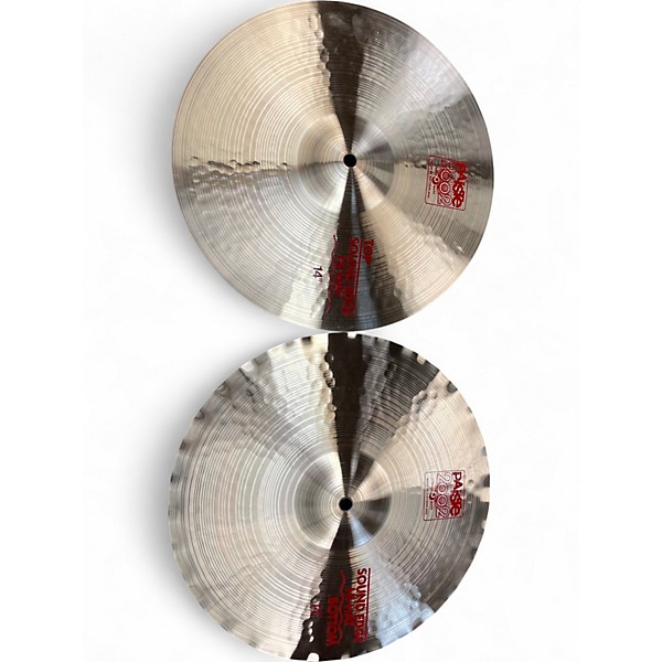 Used Paiste 14in 2002 Sound Edge Hi Hat Cymbal 33 | Guitar