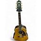 Used Epiphone Masterbuilt AJ-500RE Natural Acoustic Electric Guitar thumbnail