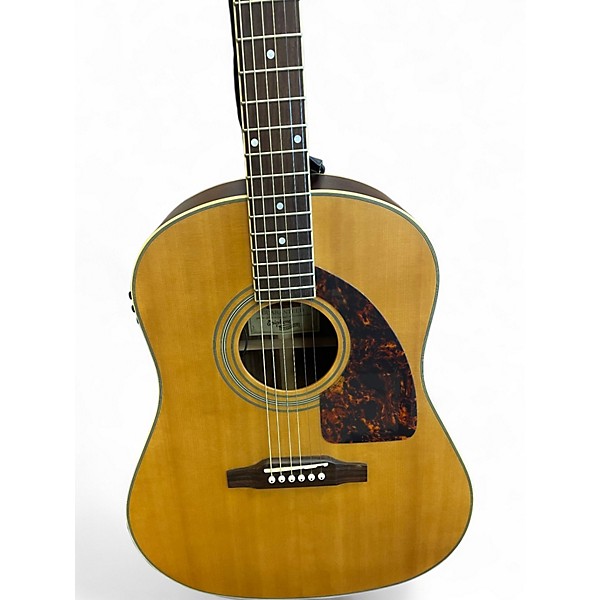 Used Epiphone Masterbuilt AJ-500RE Natural Acoustic Electric Guitar