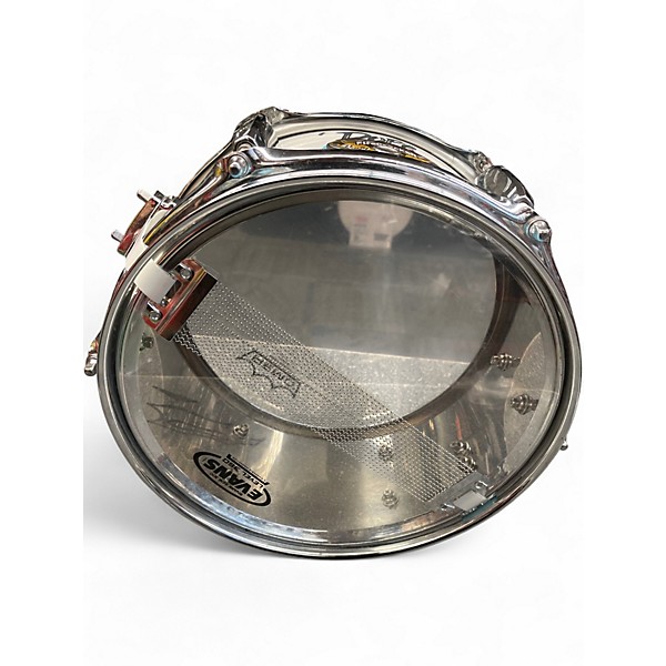 Used Pearl 10X5 Firecracker Snare White  Drum