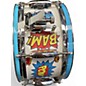 Used Pearl 10X5 Firecracker Snare White  Drum