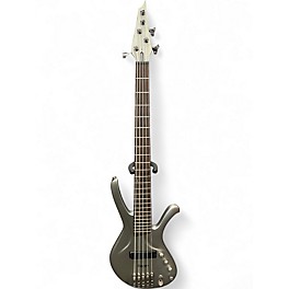 Used Ibanez EDA905 Silver Electric Bass Guitar