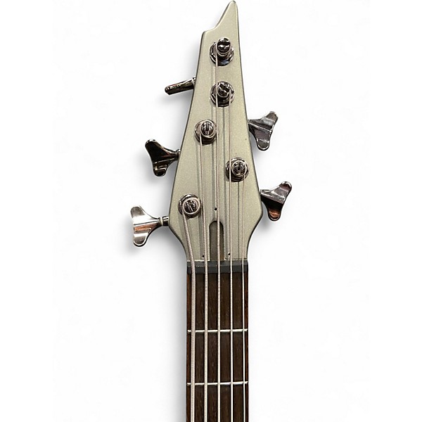 Used Ibanez EDA905 Silver Electric Bass Guitar