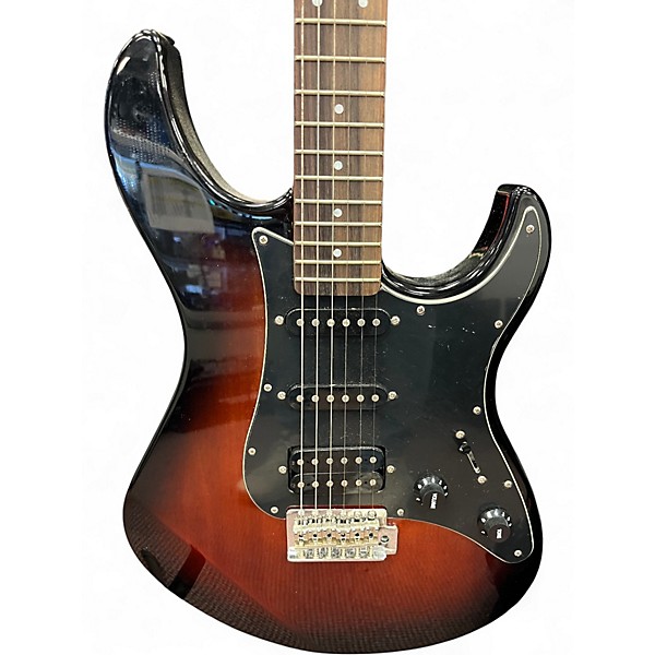 Used Yamaha PAC012 DLX Vintage Sunburst Solid Body Electric