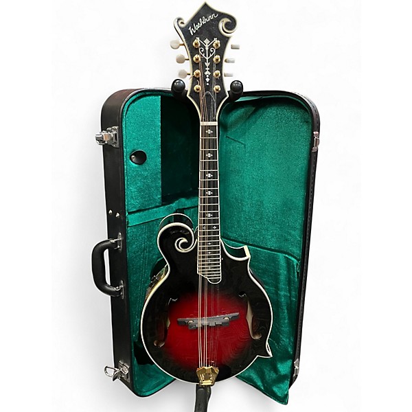 Used Washburn MS3W AMERICANA RED Mandolin