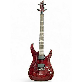Used Schecter Guitar Research Hellraiser C1 Black Cherry Solid Body Electric Guitar