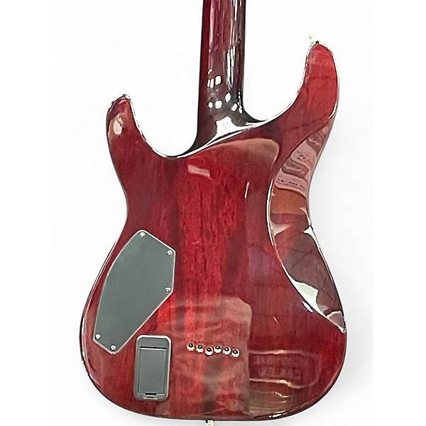 Used Schecter Guitar Research Hellraiser C1 Black Cherry Solid Body Electric Guitar